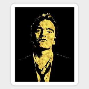 Legendary QUENTIN TARANTINO Abstract Art Style Sketch Portrait Sticker